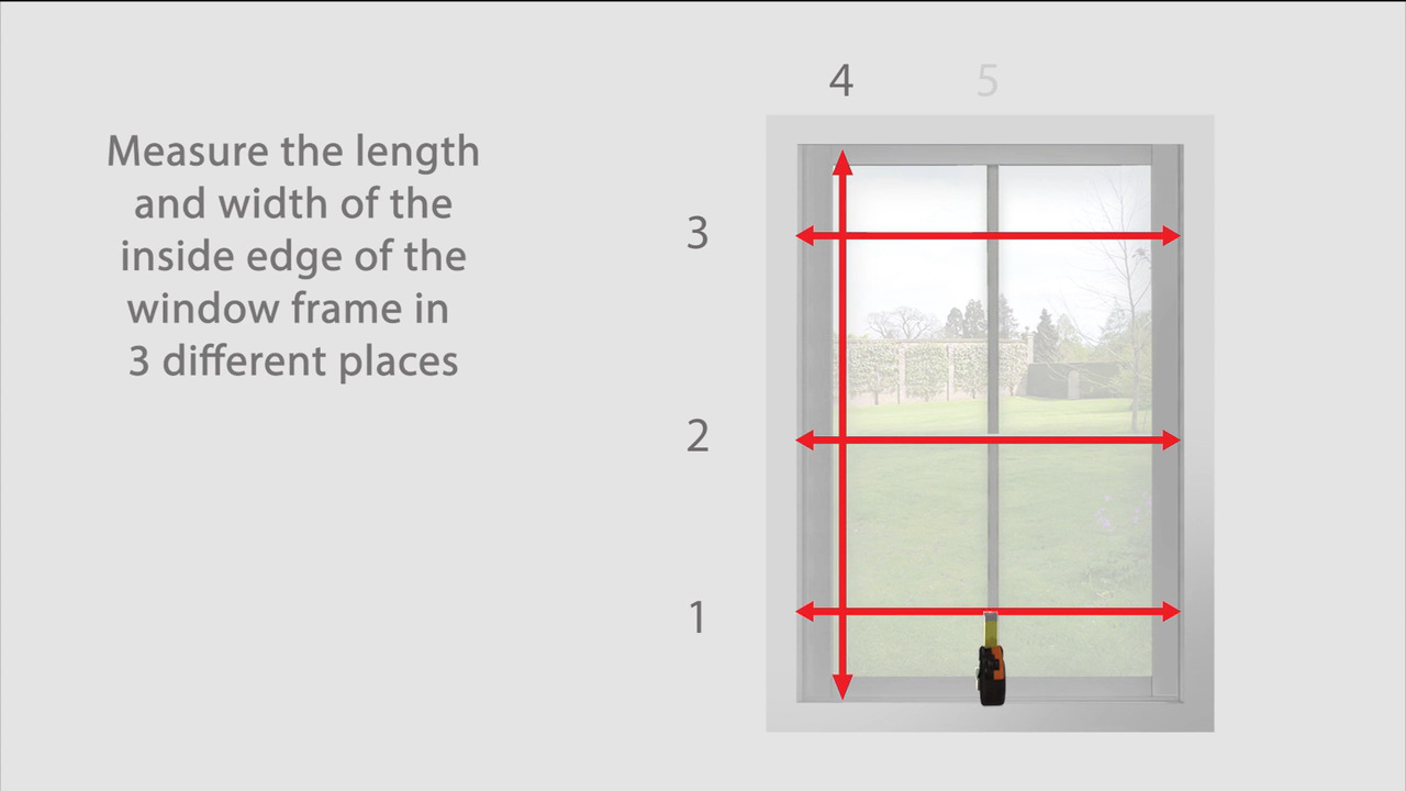 How to measure for blinds