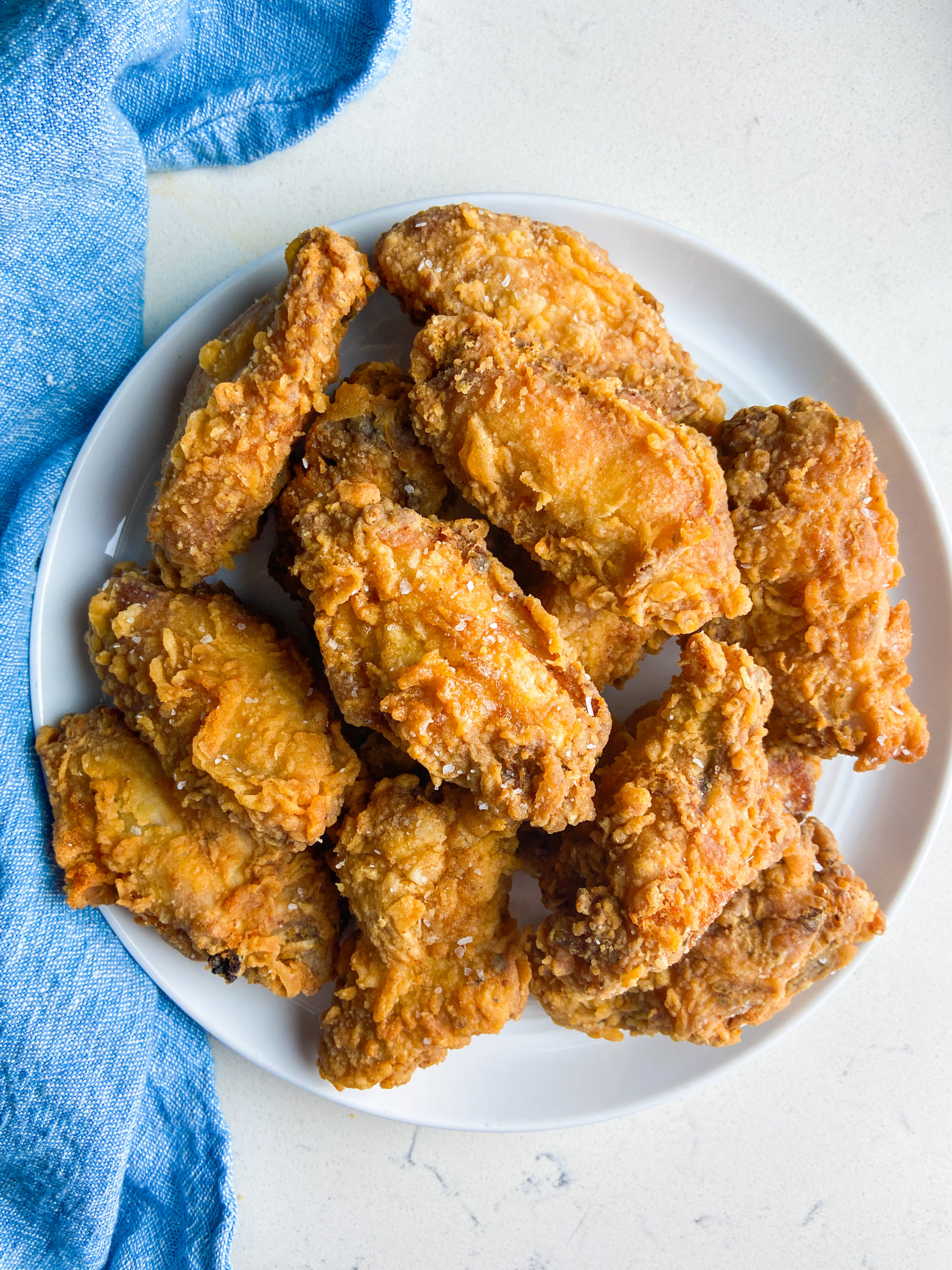 Frying Chicken Wings