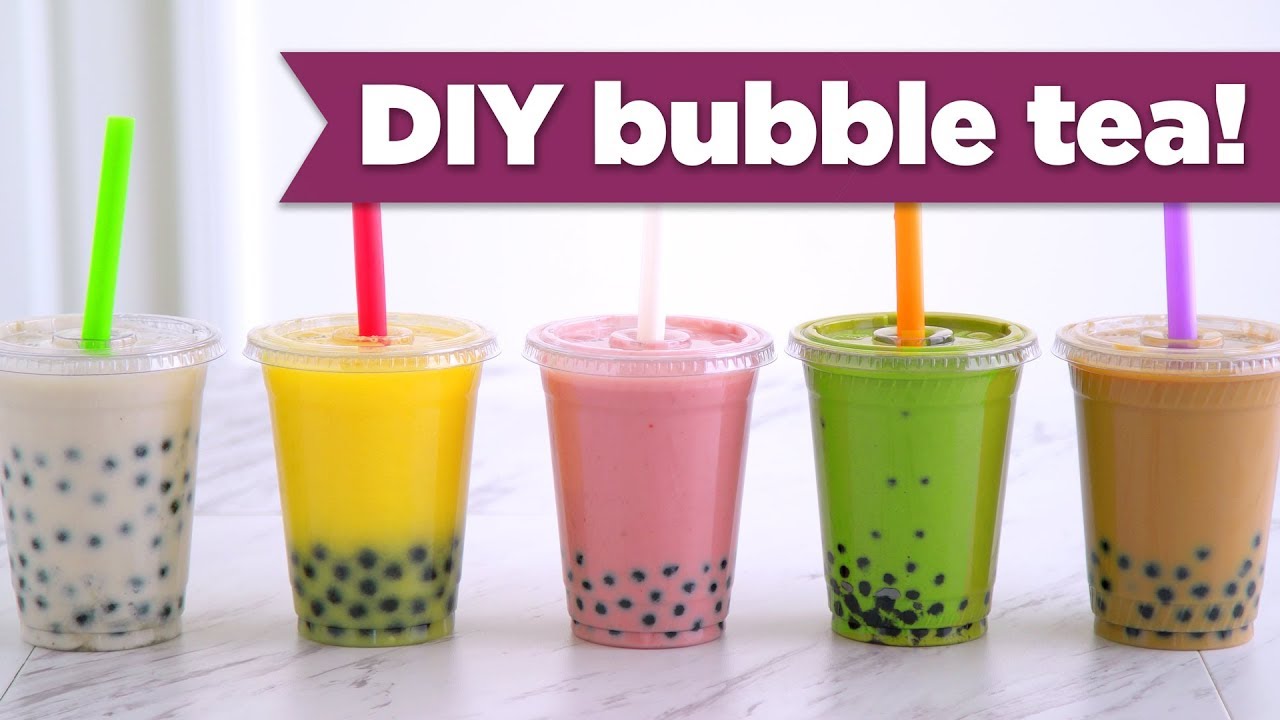 Making Bubble Tea at Home